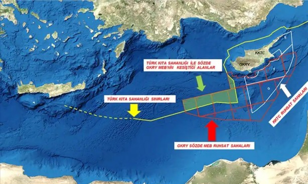 Foto - Türkiye'ye 300 yıl yetecek doğalgaz rezervinin üzerinde İHA'lar uçmaya başladı! İstihbarat bölgede
