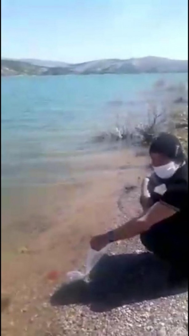 Foto - Türkiye'ye biyolojik saldırı şüphesi! Esrarengiz ABD'li göle kırmızı balık bırakırken yakalandı 