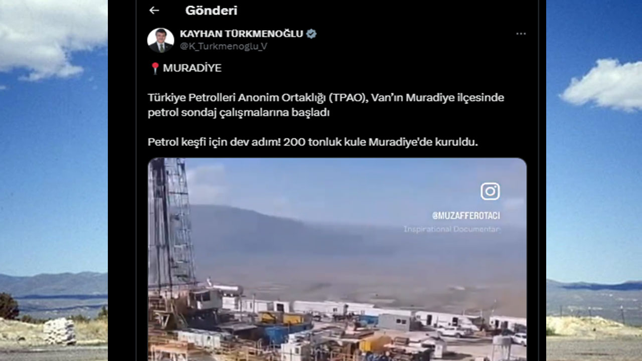 Foto - Türkiye'ye büyük petrol müjdesi! Haber o ilimizden geldi: 'Hayırlı olsun' diyerek duyurdu