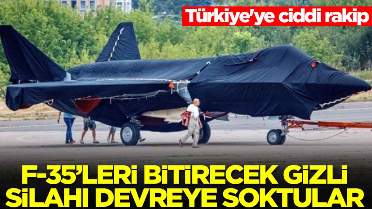 Türkiye'ye ciddi rakip: F-35'leri bitirecek gizli silahı devreye soktular