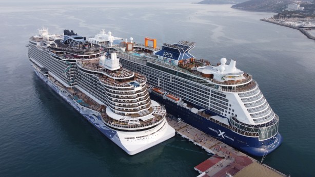 Foto - Türkiye'ye dev kruvaziyerler gelmeye başladı! Türkiye kararı: İsrail yerine Türkiye'yi seçtiler