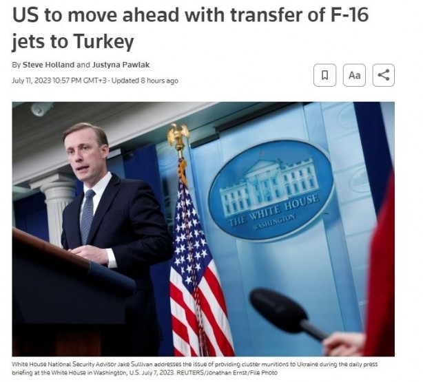 Foto - Türkiye'ye F-16 transferini istemeyenlere soğuk duş! 