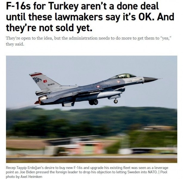 Foto - Türkiye'ye F-16 transferini istemeyenlere soğuk duş! 
