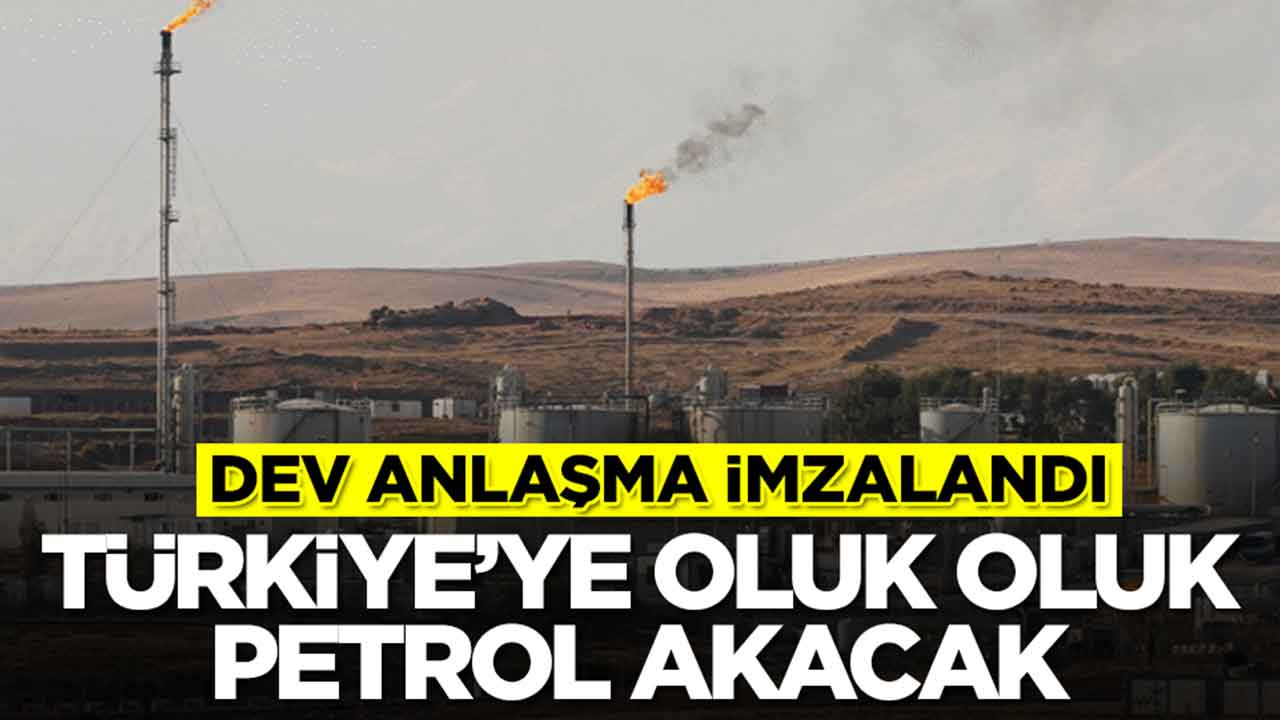 Türkiye'ye oluk oluk petrol akacak: Dev anlaşma imzalandı