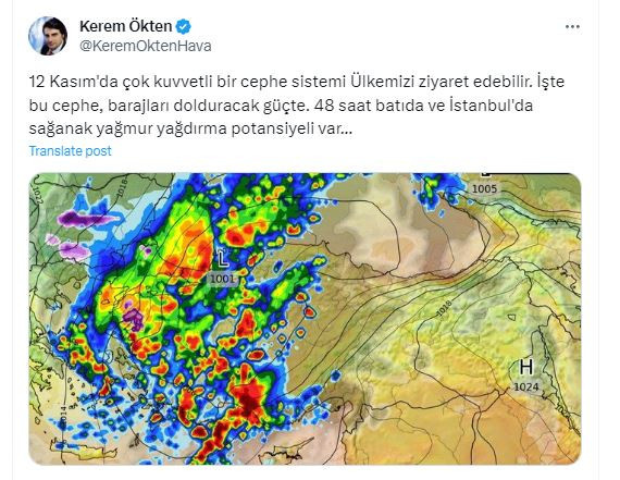 Foto - Türkiye'ye şok 12 Kasım uyarısı! "Artık çok yakın" deyip duyurdular! Hiç kimse bunu beklemiyordu