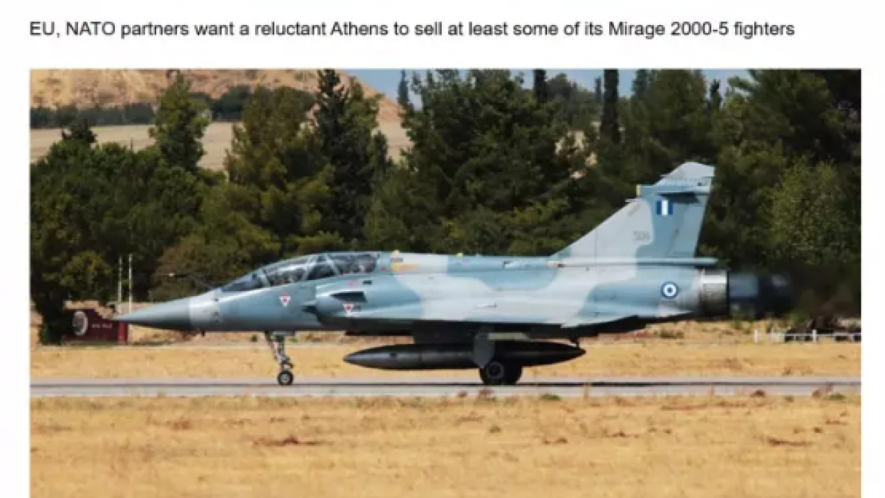 Foto - Türkiye'ye tehditler savuran Yunanistan şokta: Savaş uçaklarını o ülkeye verin
