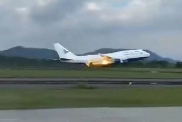 Foto - Türkiye'ye teklif edilen uçakta yeni skandal! Görüntüler dehşete düşürdü