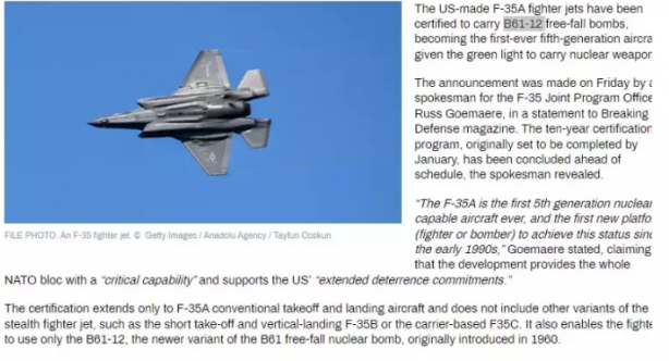 Foto - Türkiye'ye verilmesi gündemde olan F-35'lerle ilgili dehşete düşüren karar! Bunu gerçekten kimse kaldıramaz