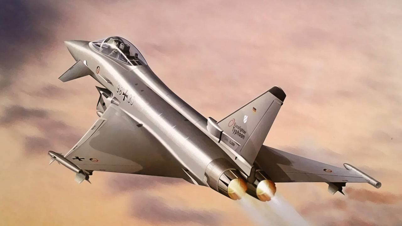 Foto - Türkiye'ye verilmeyen Eurofighter savaş uçakları alarm durumuna geçirdi