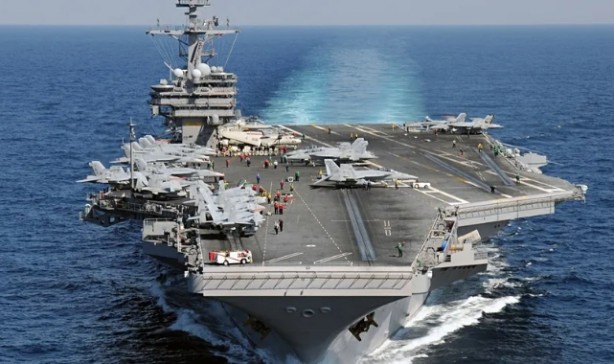 Foto - Türkiye'ye deprem için yönlendirilen ABD uçak gemisi için kritik uyarı: Herkes teyakkuzda olsun