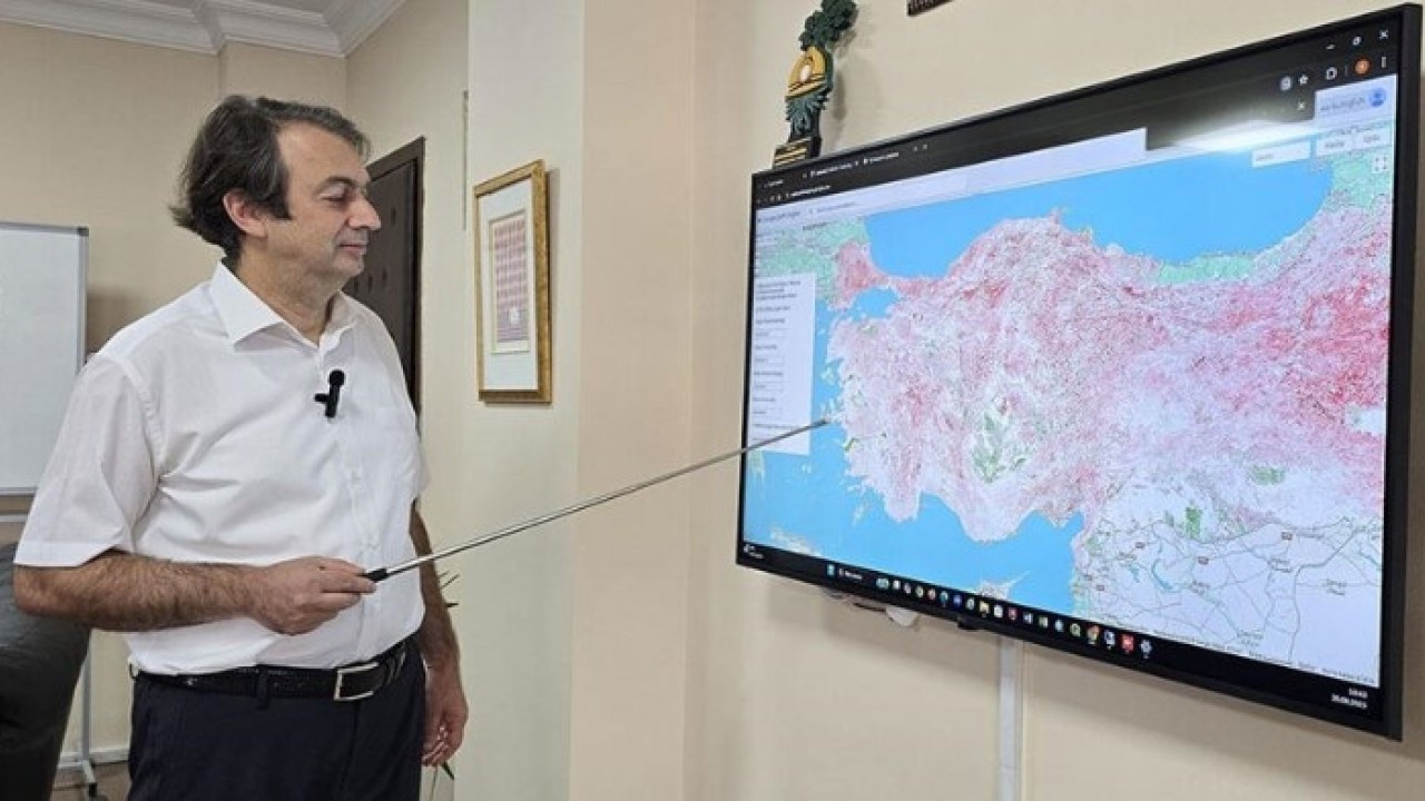 Foto - Türkiye'yi harita göstererek uyardı: 'Buna yönelik önlemler almamız gerekiyor'