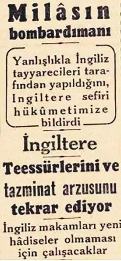 Foto - İngilizler Muğla'yı neden bombaladı? Okurken nevriniz dönecek