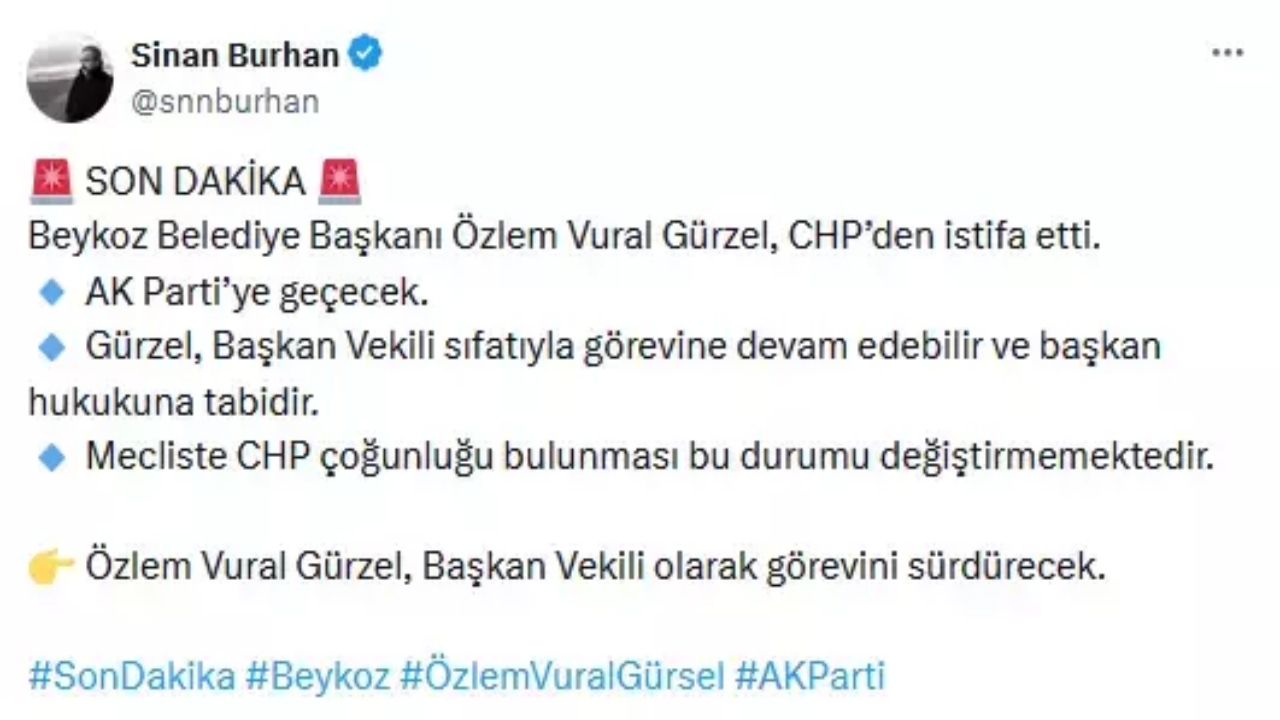 Foto - Türkiye’yi sallayacak iddia: CHP’den istifa eden Başkanvekili AK Parti’ye geçiyor