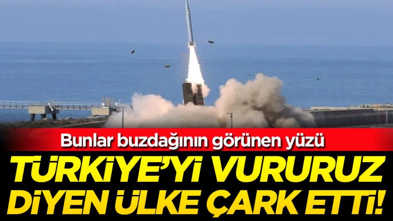 Türkiye'yi vururuz diyen ülke çark etti: Bunlar buzdağının görünen yüzü!