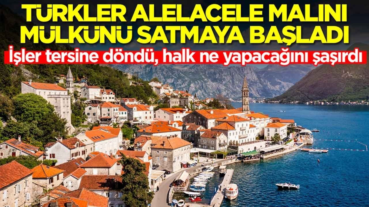 Türkler malını mülkünü satmaya başladı: İşler tersine döndü, halk ne yapacağını şaşırdı