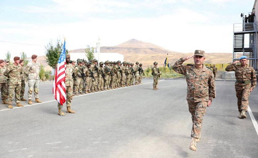 Foto - Türklerin tokadını yiyen Ermenistan ABD'ye sığındı: Sözde askeri tatbikat düzenlediler