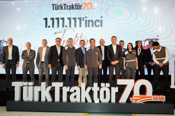 Foto - TürkTraktör’den büyük başarı! 70. yılında 1.111.111’inci traktör!
