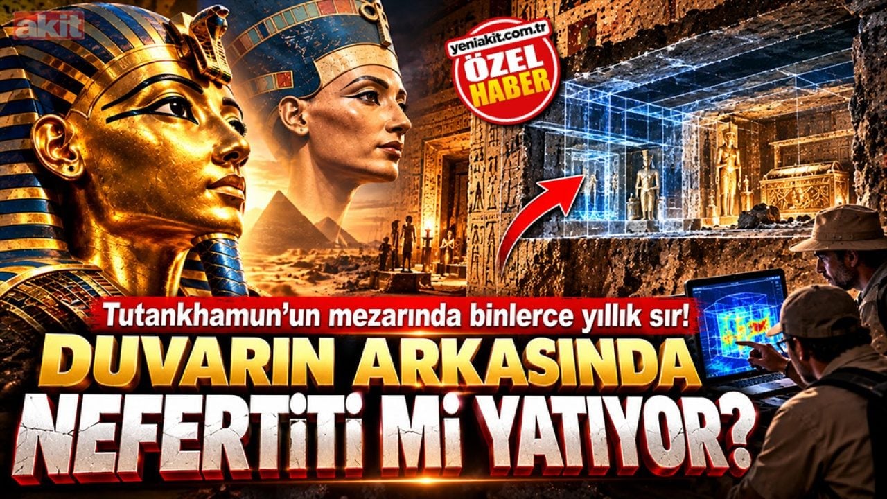 Tutankhamun’un mezarında binlerce yıllık sır! Duvarın arkasında Nefertiti mi yatıyor?