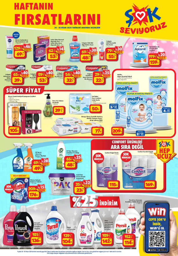 Foto - Tuvalet Kağıdı ŞOK İndirimi! 25-30 Nisan 2024 ŞOK Aktüel Kataloğu