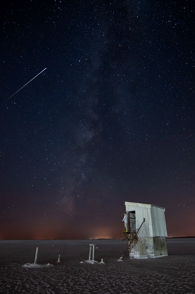 Foto - Tuz Gölü'nde meteor yağmuru! Bu görüntüler bilim kurgu filmlerini aratmıyor