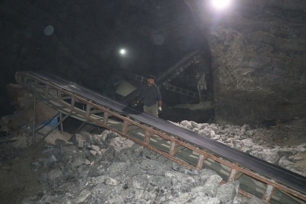 Foto - Tuz madenlerinde yoğun mesai