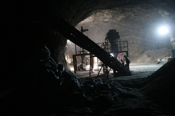 Foto - Tuz madenlerinde yoğun mesai