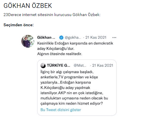 Foto - Twitter arşivi: Seçimden önce-seçimden sonra kim ne dedi… İsim isim