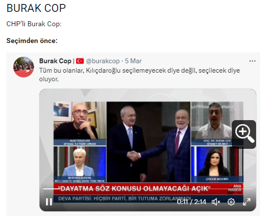 Foto - Twitter arşivi: Seçimden önce-seçimden sonra kim ne dedi… İsim isim