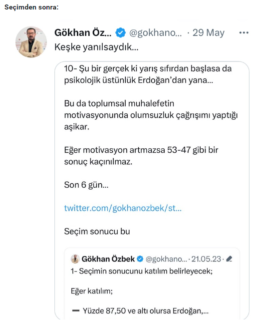 Foto - Twitter arşivi: Seçimden önce-seçimden sonra kim ne dedi… İsim isim