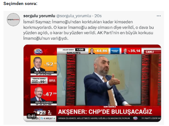 Foto - Twitter arşivi: Seçimden önce-seçimden sonra kim ne dedi… İsim isim