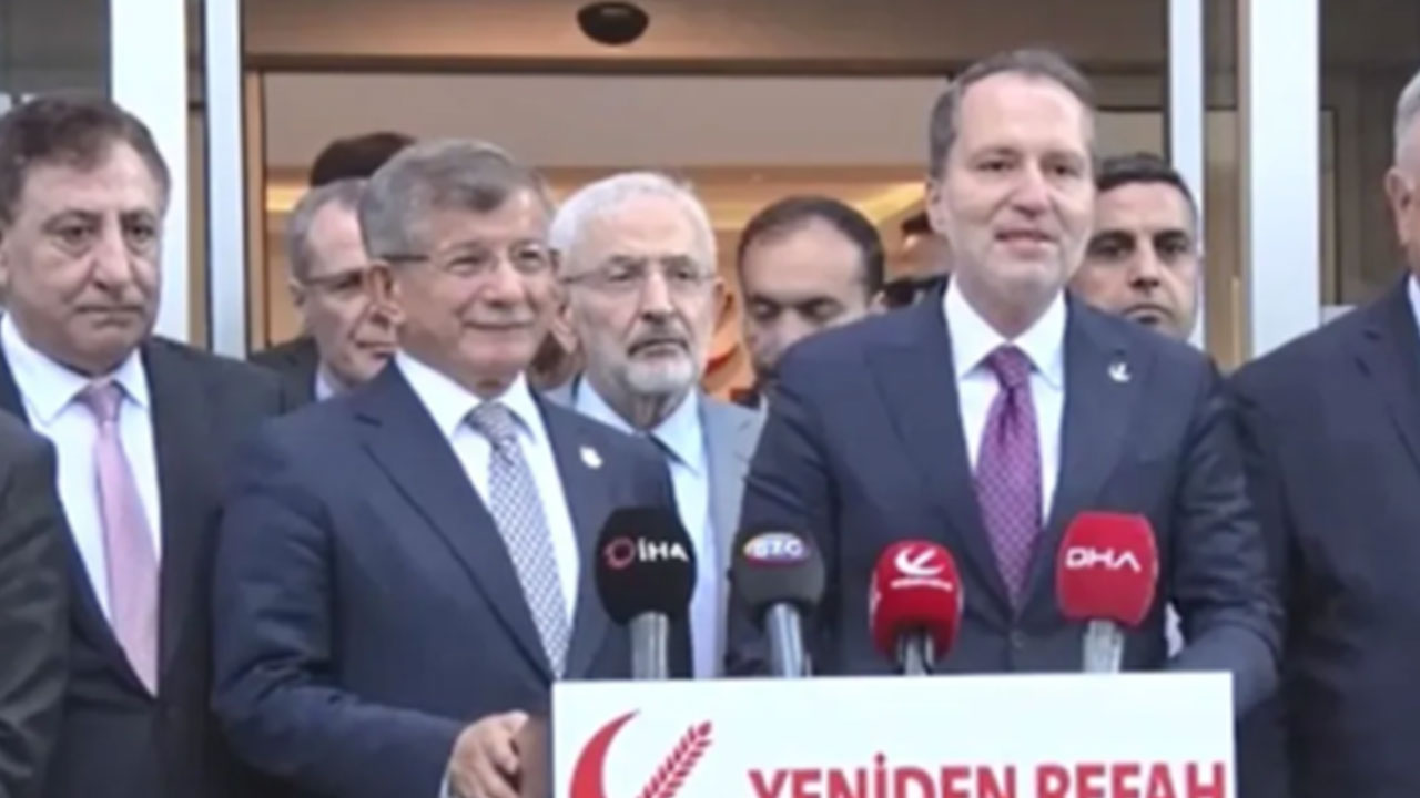 Foto - Üç ayda üçüncü ziyaret! Kulislerden sızdı: Yeniden Refah Partisi'ne 'birleşelim' teklifi yapacaklar