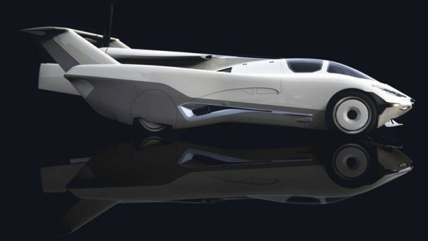 Foto - Üç dakikada uçağa dönüşen araba