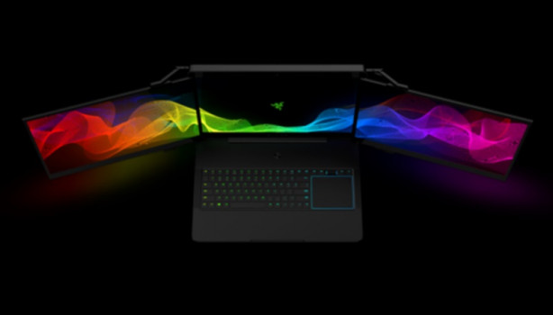 Foto - Dizüstü bilgisayarlarda devrim! Tam üç ekranı var