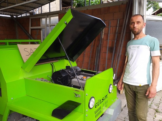 Foto - Üç kardeş "pat pat"ı modifiye etti