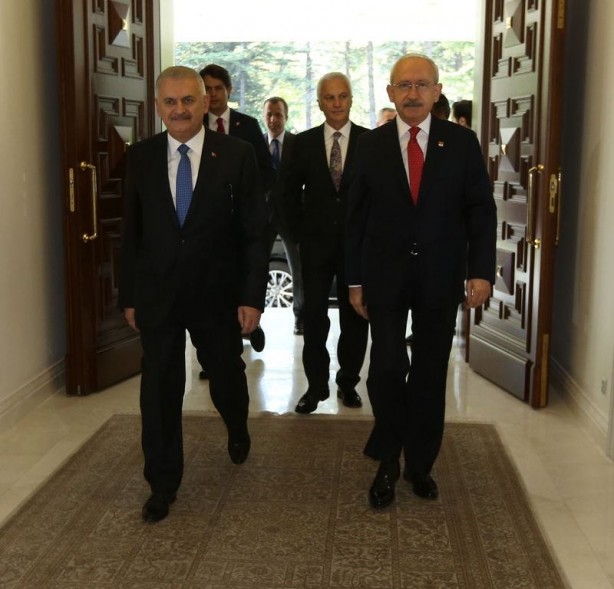Foto - Üç lider ilk kez Çankaya'da bir araya geldi