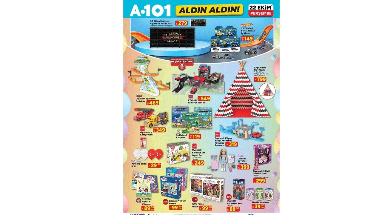Foto - Üç tekerli motosiklet geliyor: A101 22-28 Ekim kataloğu yayınlandı!