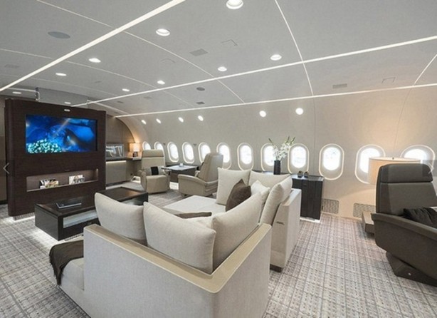 Foto - Uçağın içi sizi çok şaşırtacak!