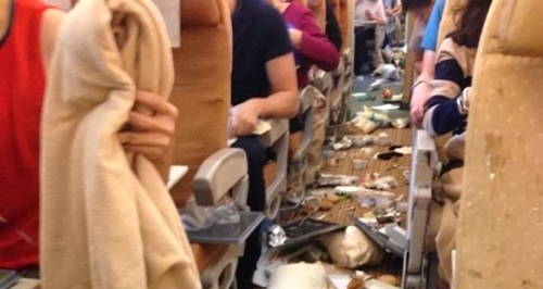 Foto - Uçaklarda türbülans sonrası neler yaşanıyor?