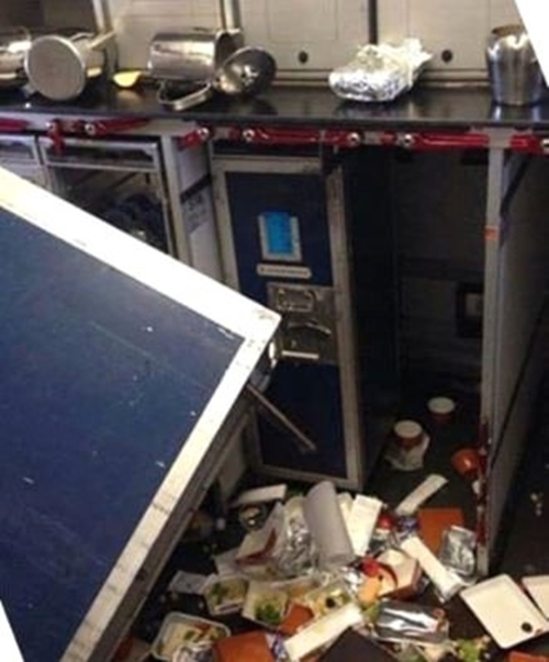 Foto - Uçaklarda türbülans sonrası neler yaşanıyor?