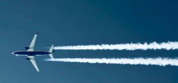Foto - Uçakların arkada bıraktığı beyaz izleri artık göremeyebilirsiniz