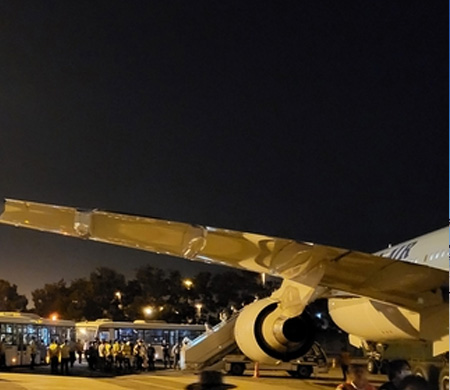 Foto - Uçakta korkutan anlar! Çok sayıda yaralı var