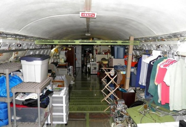 Foto - Uçaktan ev yaptı, şimdi içinde yaşıyor