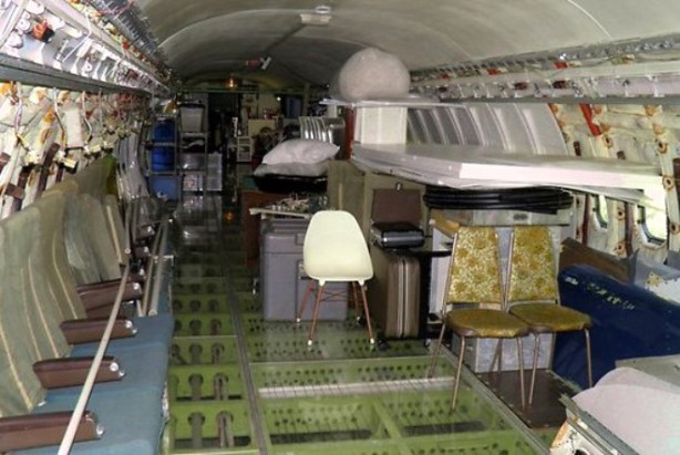 Foto - Uçaktan ev yaptı, şimdi içinde yaşıyor