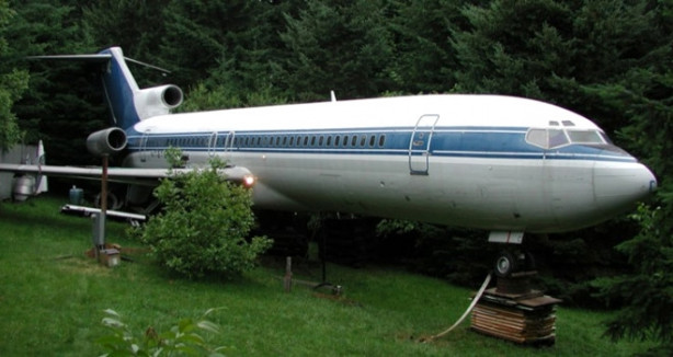 Foto - Uçaktan ev yaptı, şimdi içinde yaşıyor