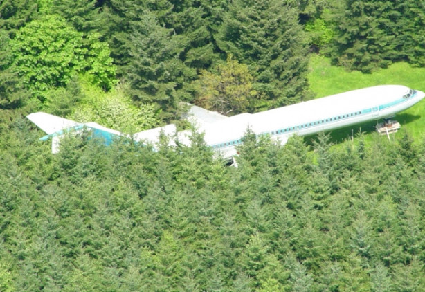 Foto - Uçaktan ev yaptı, şimdi içinde yaşıyor