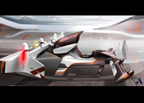 Foto - Uçan araba üretildi! İlk defa havalandı