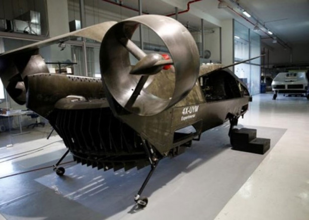 Foto - Uçan araba üretildi! İlk defa havalandı