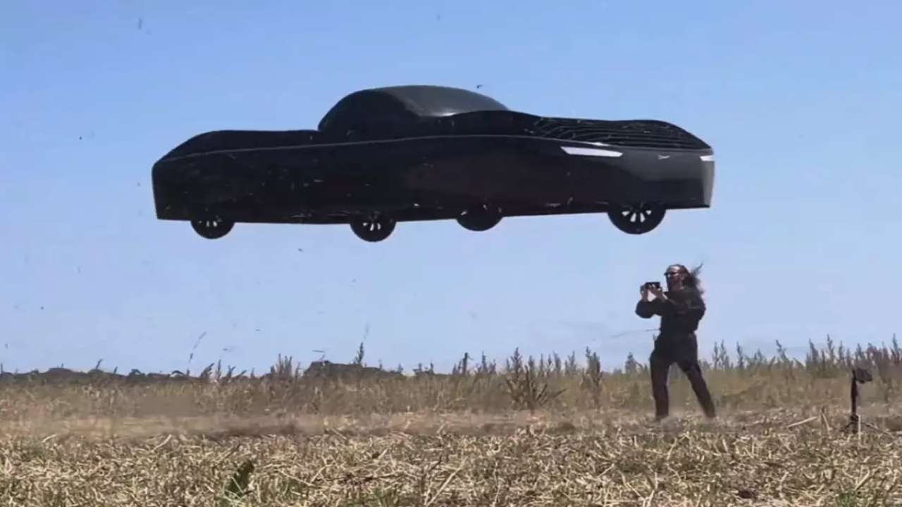 Foto - Uçan arabada deneme seferleri başladı! İşte satışa çıkacağı fiyat