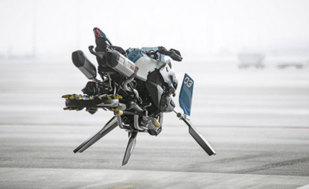 Foto - Uçan motosiklet geliyor