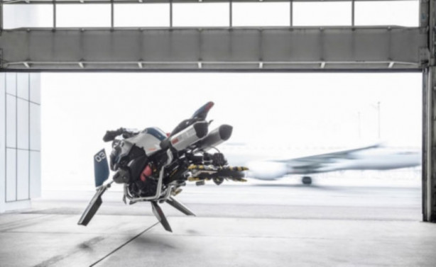 Foto - Uçan motosiklet geliyor